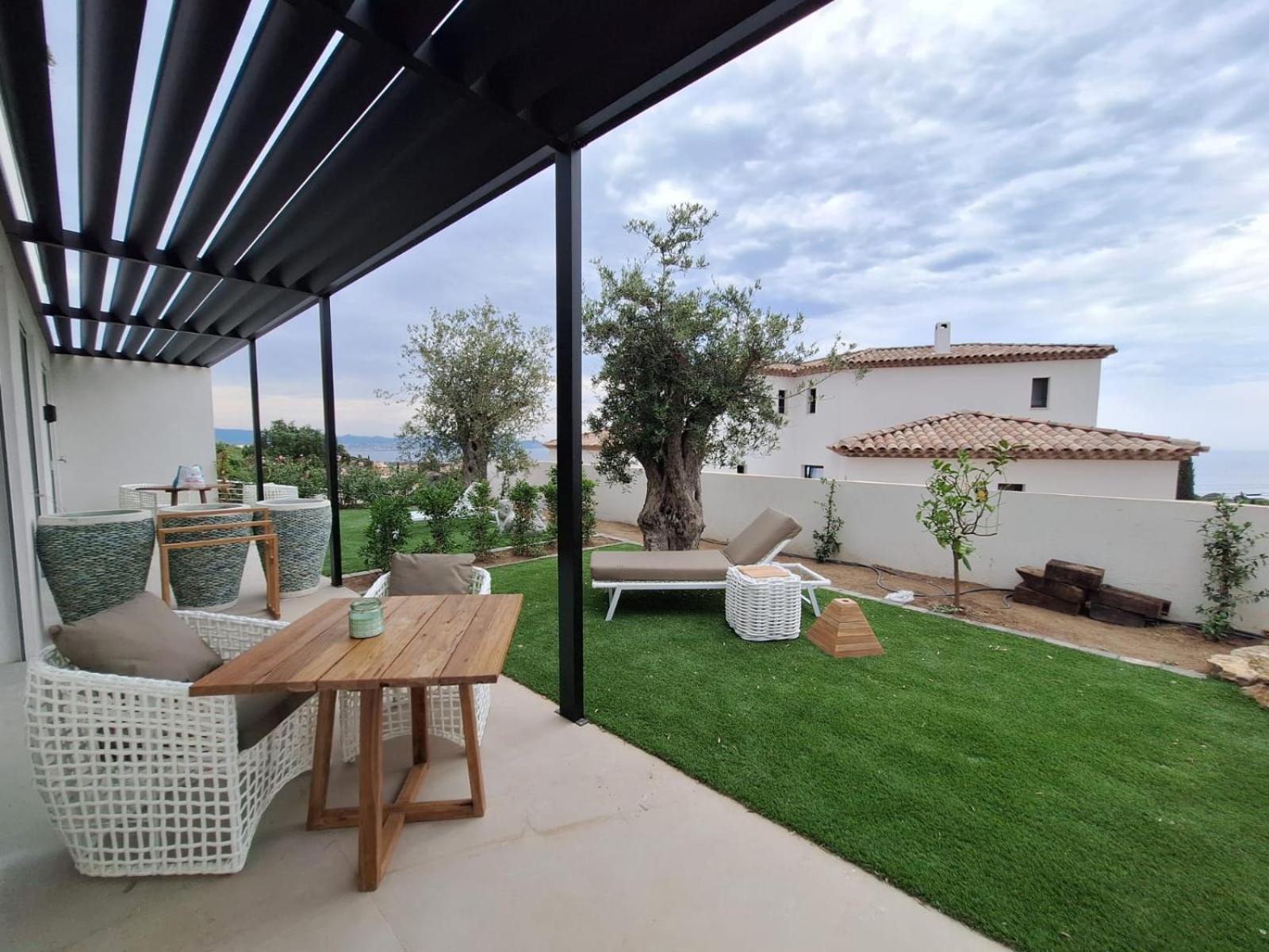 Appartements Vue Mer Reves D'Azur Les Issambres Esterno foto