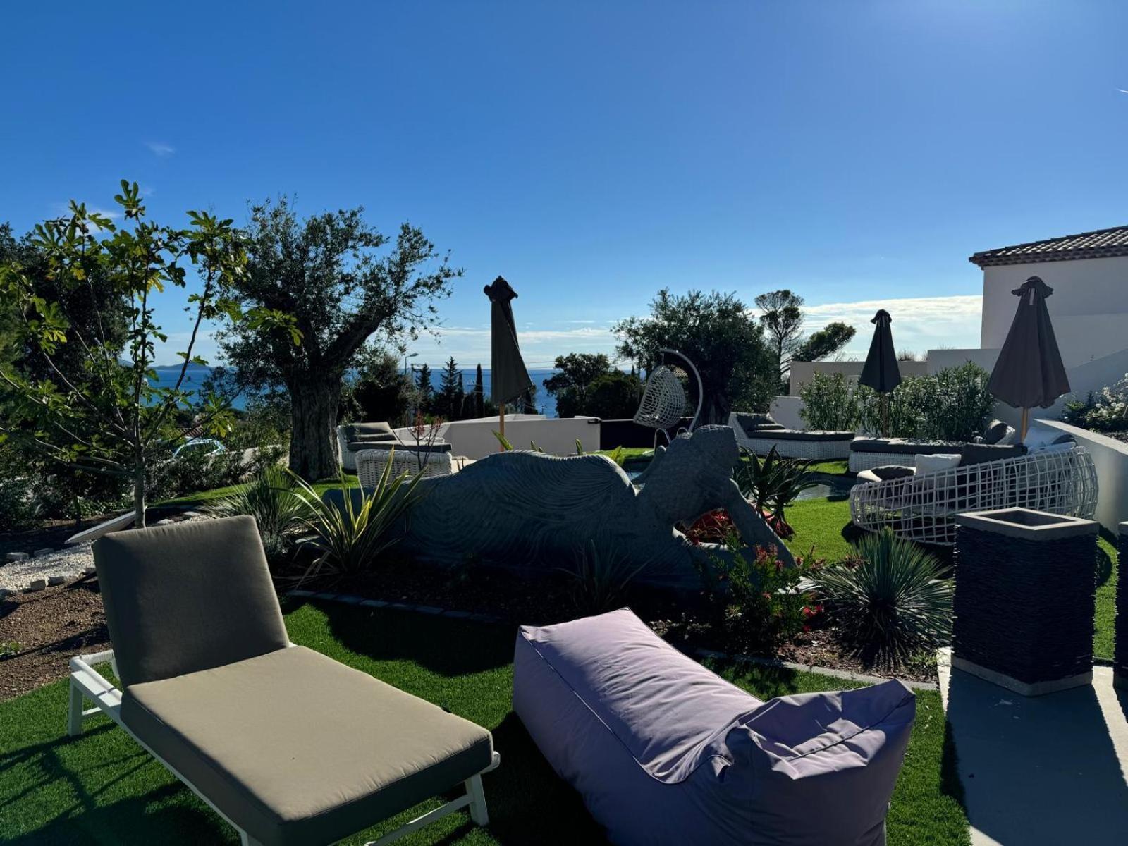 Appartements Vue Mer Reves D'Azur Les Issambres Esterno foto